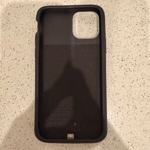 iPhone 11 Pro charging Black Phone Case